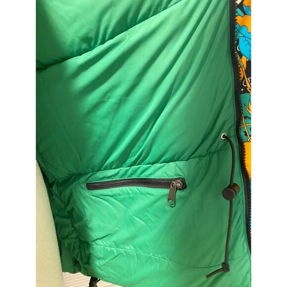 Gucci The North Face Printed Down Jacket Puffer Coat Floral GG Logo Small Womens - Picture 6 of 14